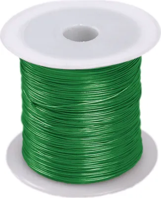 Produktbild von Blumendraht 0,3mmx20m grün Titanum