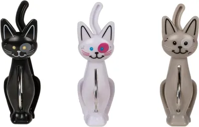 Produktbild von OOTB Verschlussclips Katzen 7 cm