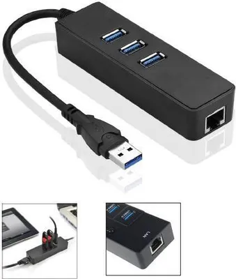 Zdjęcie produktu dla Microconnect Usb 3.0 - Usb 3.0 X 3/Rj45