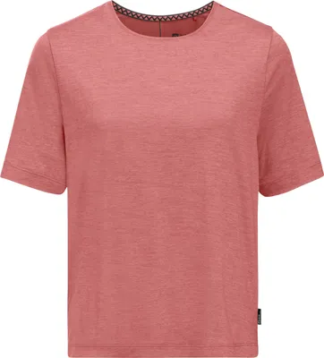 Produktbild von Jack Wolfskin TRAVEL T Damen mineral red heather XXL