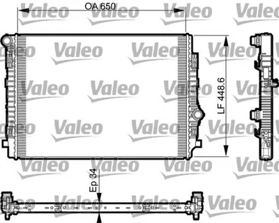 Zdjęcie produktu dla Chłodnica Vw Golf Vii/Ateca/Octavia Iii/Q2 2,0Tdi