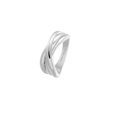 Produktbild von Ring 58 - Ringspiel - Silber vergoldet