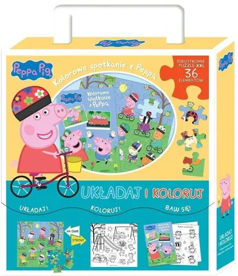 Image de Układaj i koloruj - Świnka Peppa