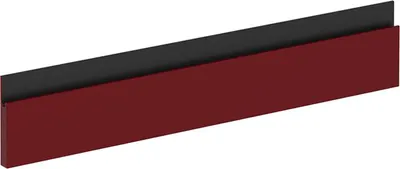 Produktbild von Küchenfront Vicco R-Line Rot 59.6 x 11.2 cm Möbelfront für den Herdumbauschrank, Model 39496