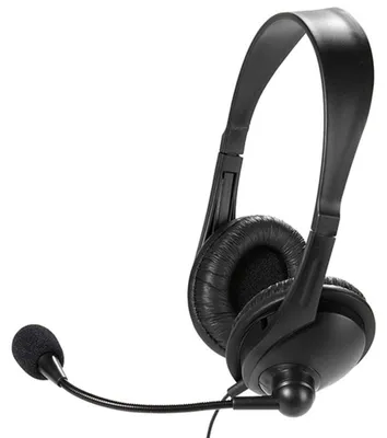Produktbild von ViVanco™36671, Kabelgebunden, Büro/Callcenter, 20 - 20000 Hz, Kopfhörer, Schwarz