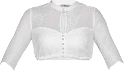 Produktbild von Dirndlbluse Nora-Madlenka weiß 36