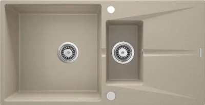 Immagine prodotto di 1.5-bowl granite sink with drainer
