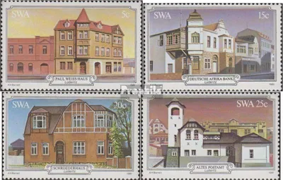 Produktbild von Briefmarken Namibia - Südwestafrika 1981 Mi 508-511 (kompl.Ausg.) FDC Historische Bauten