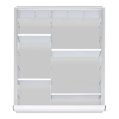 Produktbild von STIER Einteilungsset für Schubladen der Blendenhöhe 180-360mm 1xTrennwand, 4xTrennblech
