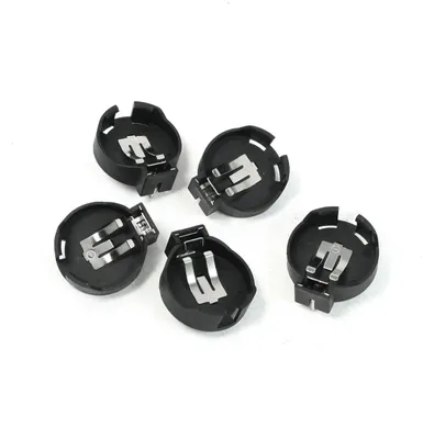 Produktbild von 5x 2-NadelCR / LIR2450 schwarze Taste Batteriehalterung de