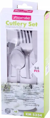 Produktbild von Besteck Set 24-Teiliges Besteckset Kamille