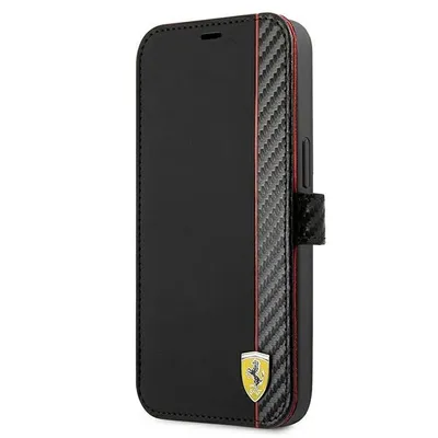 Immagine prodotto di Ferrari Fesaxflbkp13Lbk Iphone 13 Pro /13 6,1 Czarny/Black Book On Track Carbon Stripe