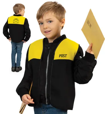 Produktbild von Kinderkostüm Postbote Weste Gr. 104 / 116