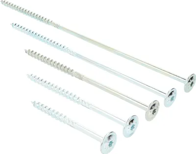 Produktbild von Holzbauschrauben Tellerkopf TORX verz. 6x240 100 Stk.