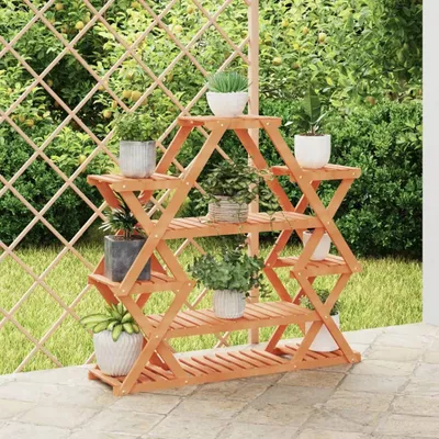 Produktbild von "im Sonderangebot"Pflanzenständer/Blumenständer - 110x25x105cm Massivholz Tanne NEU402008 - Pflanztische