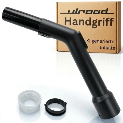 Produktbild von Staubsauger Griff Handgriff 35mm Handrohr DN35 NW35 für 32mm Schlauch Ersatzteil passend für viele Marken