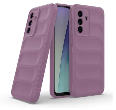 Produktbild von Handy Hülle für Samsung Galaxy A17 / A17 5G Grip Case Cover Schutzhülle Softgrip Farbe: Violett