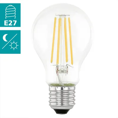 Produktbild von EGLO 11886 E27 6W 3000K LED-Lampe, Birnenform, Sockel E27, 6 Watt, Warmweiß, 3000 K,