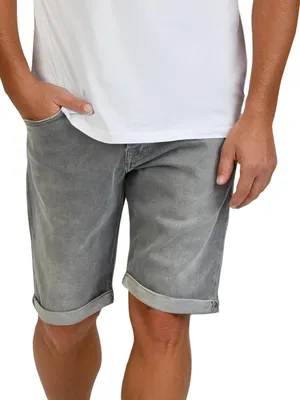 Produktbild von LTB Jeans Shorts Herren Stretch Kurz Slim Fit Corvin Kurze Hosen Bermuda Sommer Denim Einfarbig (XXL, Lori Wash (51861), xx_l)