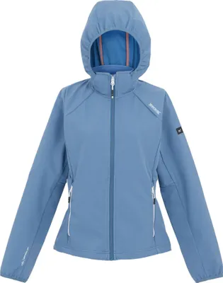 Produktbild von Regatta - Dámska softshellová bunda "Bourda" RG10790 (44 SK) (modrá/biela)