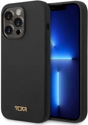 Produktbild von Tumi Back Cover für iPhone 14 Pro Silikon
