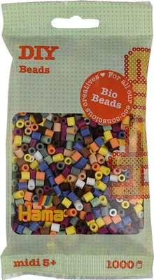 Image de Hama MidiIron Beads - Pastel Mix (197), 1000pcs.