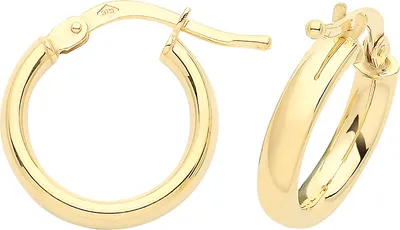 Image de Boucles d'Oreilles Femme Or 375/1000 - 10mm; TRS37520MM10