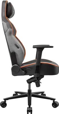 Zdjęcie produktu dla COUGAR Gaming NxSys Aero, Uniwersalny fotel dla gracza, 160 kg, Obite siedzisko, Siatka z oczkiem, Wyścigi, Czarny/Pomarańczowy