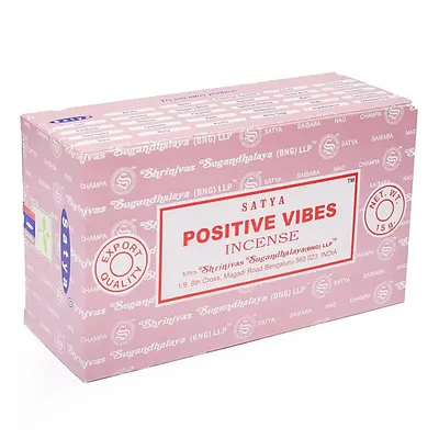 Obrázok produktu pre Räucherstäbchen Satya Positive Vibes -- 15 g