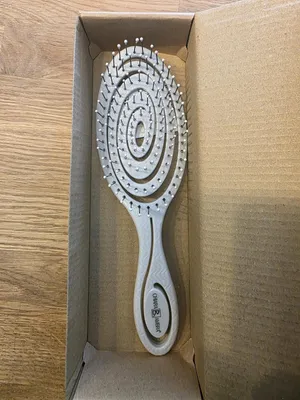 Produktbild von Chiara Ambra Haarbürste – Entwirrbürste für Locken und langes Haar, Beige