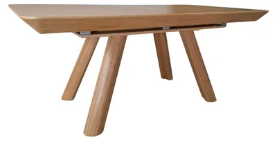 Produktbild von Masseno Ausziehbar Esstisch NATURA 180 - 380 cm x 100 cm Rechteckig Tisch für Wohnzimmer, Küche, Eichefarben