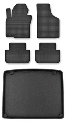 Obrázek produktu pro Vaničkové autokoberce + vana kufru pro: Volkswagen Caddy III 2K 2004-2010 van 5 ks