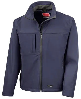 Immagine prodotto di Result - Giacca softshell "Classic" da uomo FK2816 (M) (blu navy)