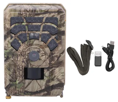 Produktbild von Wildkamera 5MP 2560 x 1440 Wasserdicht IP56 720P ABS-Gehäuse Infrarotkamera für die Jagd
