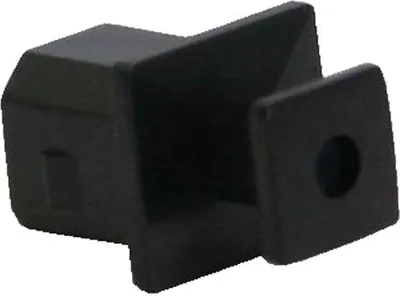 Immagine prodotto di InLine® 59948F Copertura antipolvere, per presa USB B, nera, confezione da 50 pezzi