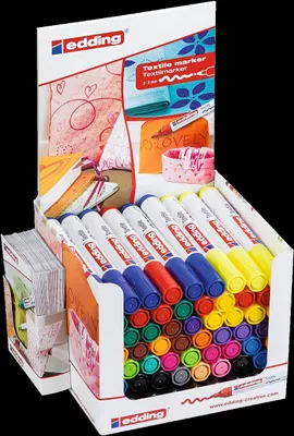 Produktbild von Textilmarker 4500 60er-Display sortiert