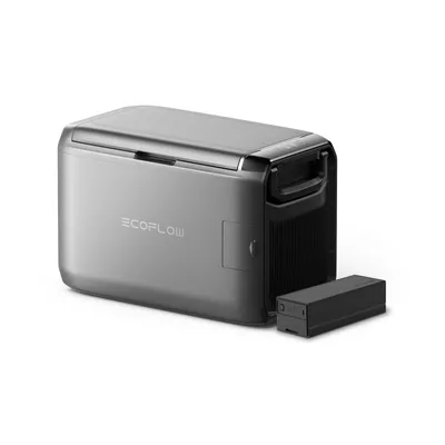 Image de EF ECOFLOW 45L : glacière portable réfrigérante et congélatrice, glacière de voiture à deux zones avec batterie de 298 Wh,via application, 39 heures de réfrigération hors secteur