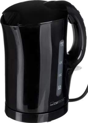 Image de Bouilloire électrique Clatronic WK 3462 1 l noir 900 W