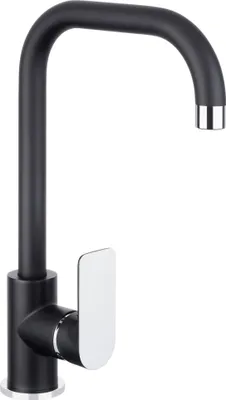 Produktbild von Cornat Einhebel-Spültischarmatur Noir schwarz-chrom