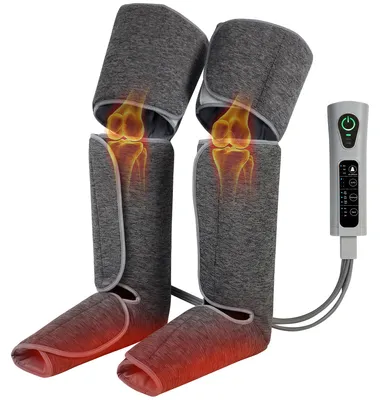 Productafbeelding van Beenmassageapparaat met warmte en luchtcompressie, 2 warmtestanden