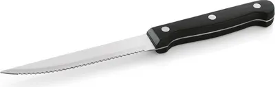Produktbild von 60x Steak-/ Pizzamesser 21 cm Edelstahl, Kunststoff