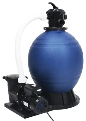 Obrázok produktu pre Filtračný systém pre bazén - Čerpadlo filtra - Vodný filter - Filter pre bazén - Pieskový filter - Čerpadlo s výkonom 1000 W
