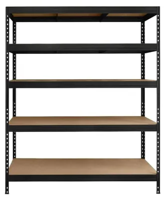 Produktbild von Metallregal 180X180X60 5X250Kg Schwarz