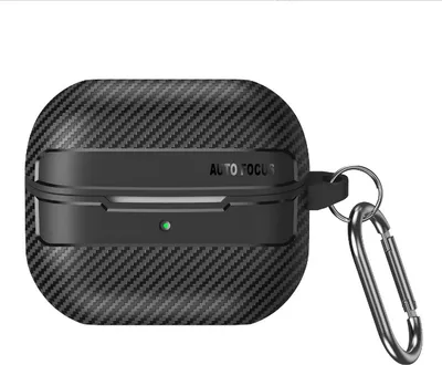 Obrázok produktu pre INF Ochranné puzdro z uhlíkových vlákien pre Samsung Galaxy Buds3/3pro čierna