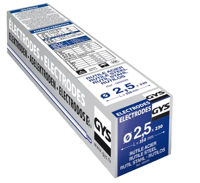Obrázok produktu pre Elektródy GYS oceľ O2,5 mm (x230)