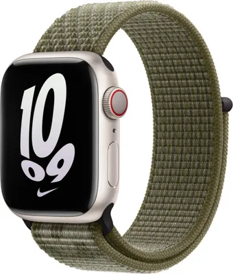 Produktbild von Apple MPHX3ZM/A, Band, Smartwatch, Weiß, Grün, Apple, Watch 38mm Watch 40mm Watch 41mm, Nylon