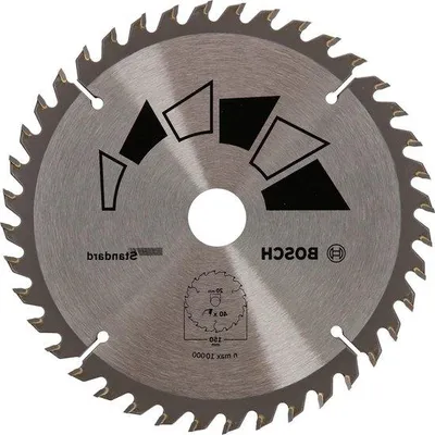 Image de Lame de scie haute précision pour bois, Ø 150 x 2,2/1,5 x 20/16 mm, 40 dents, ATB, réduction simple, 16 mm