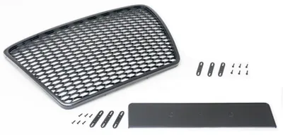 Kühlergrill Sportgrill Waben Gitter Grill Schwarz für Audi A6 S6 4F C6 + Avant – Produktansicht