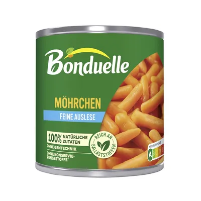 Obrázek produktu pro Bonduelle mrkev jemný výběr ATG 265g šetrně zpracovaná 425ml