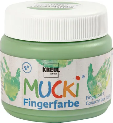 Immagine prodotto di KREUL Vernice per dita "MUCKI", verde, 150 ml